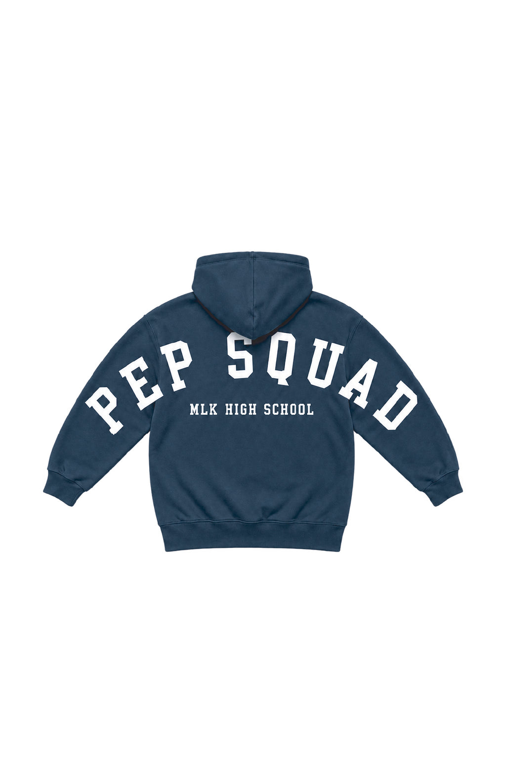 King High School MLK Blue Shoulder Hoodie