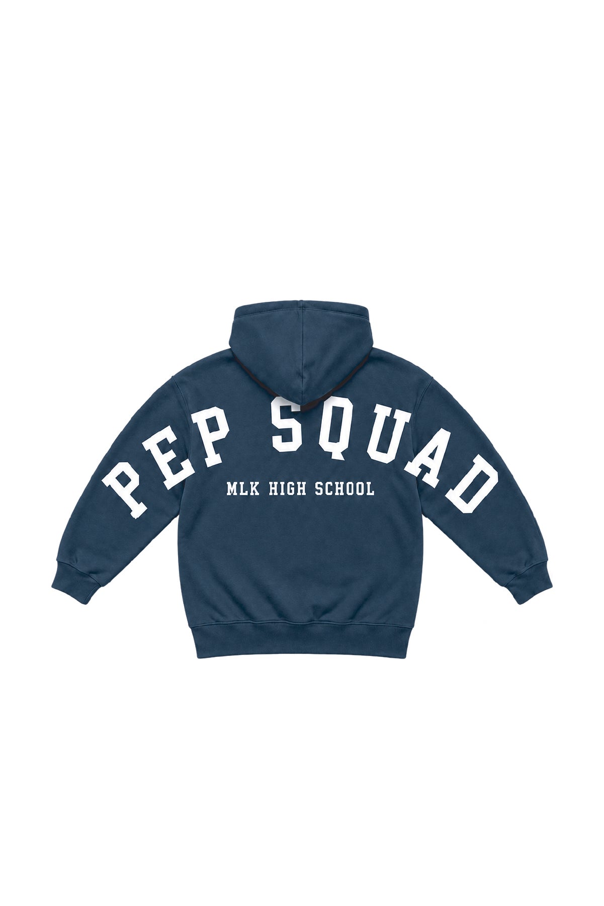 King High School MLK Blue Shoulder Hoodie
