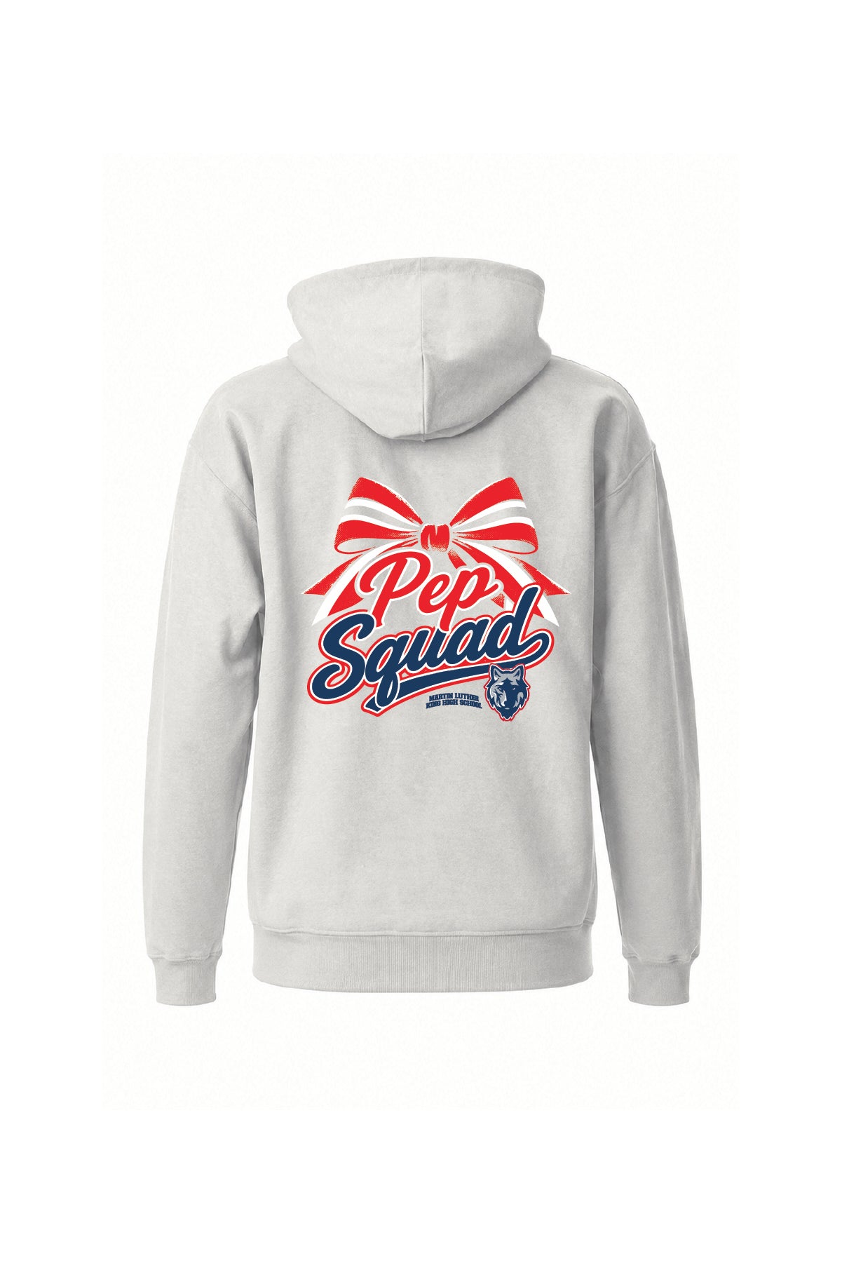 King High School MLK Spirit Hoodie - Cement