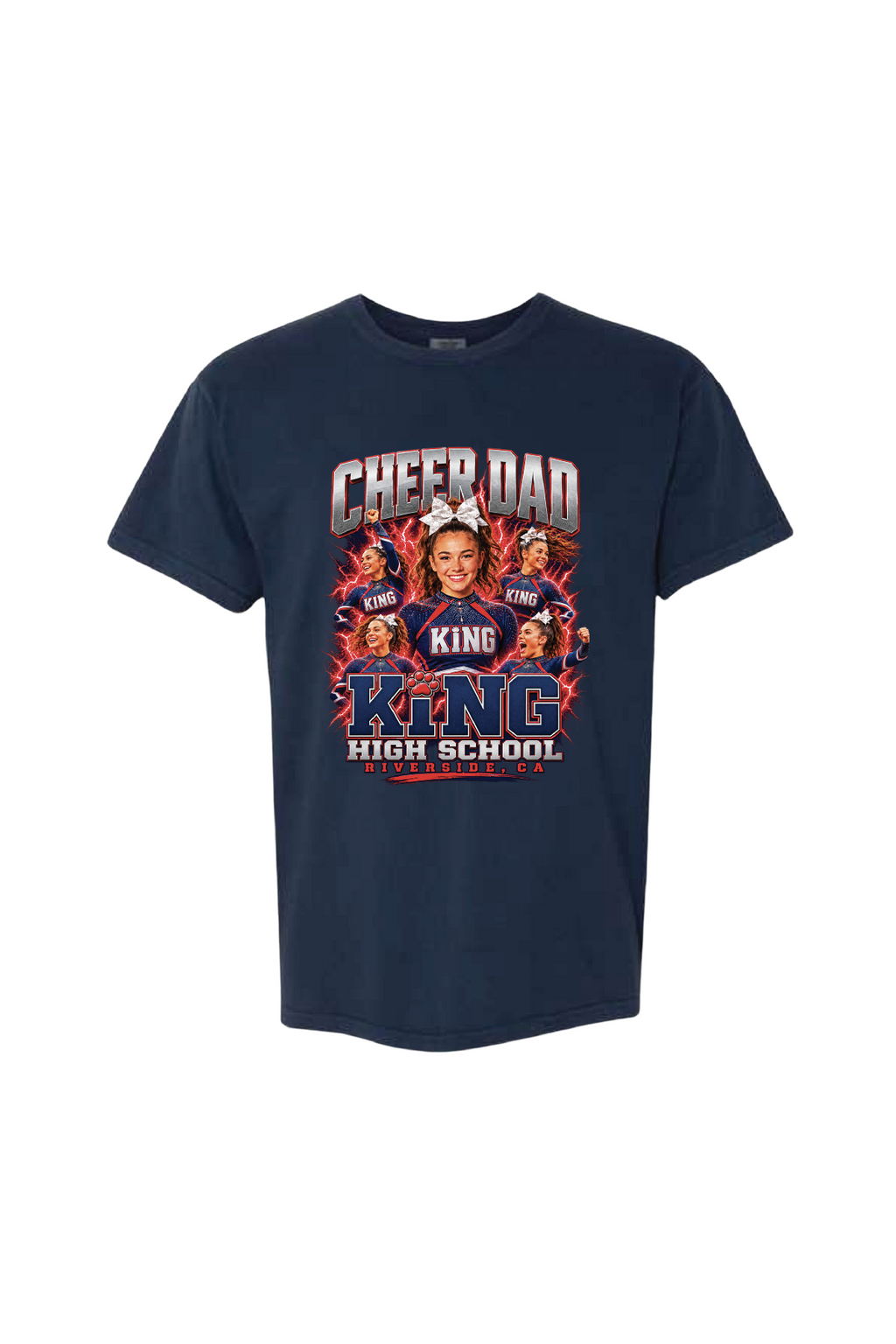 CUSTOM Cheer Dad Shirt