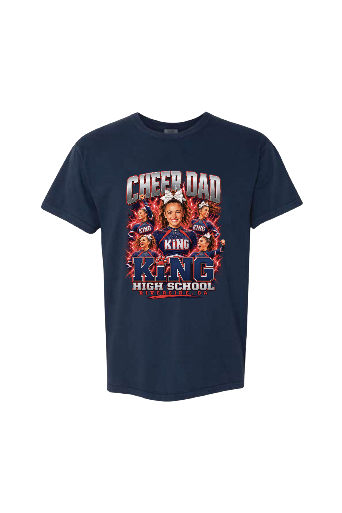 CUSTOM Cheer Dad Shirt