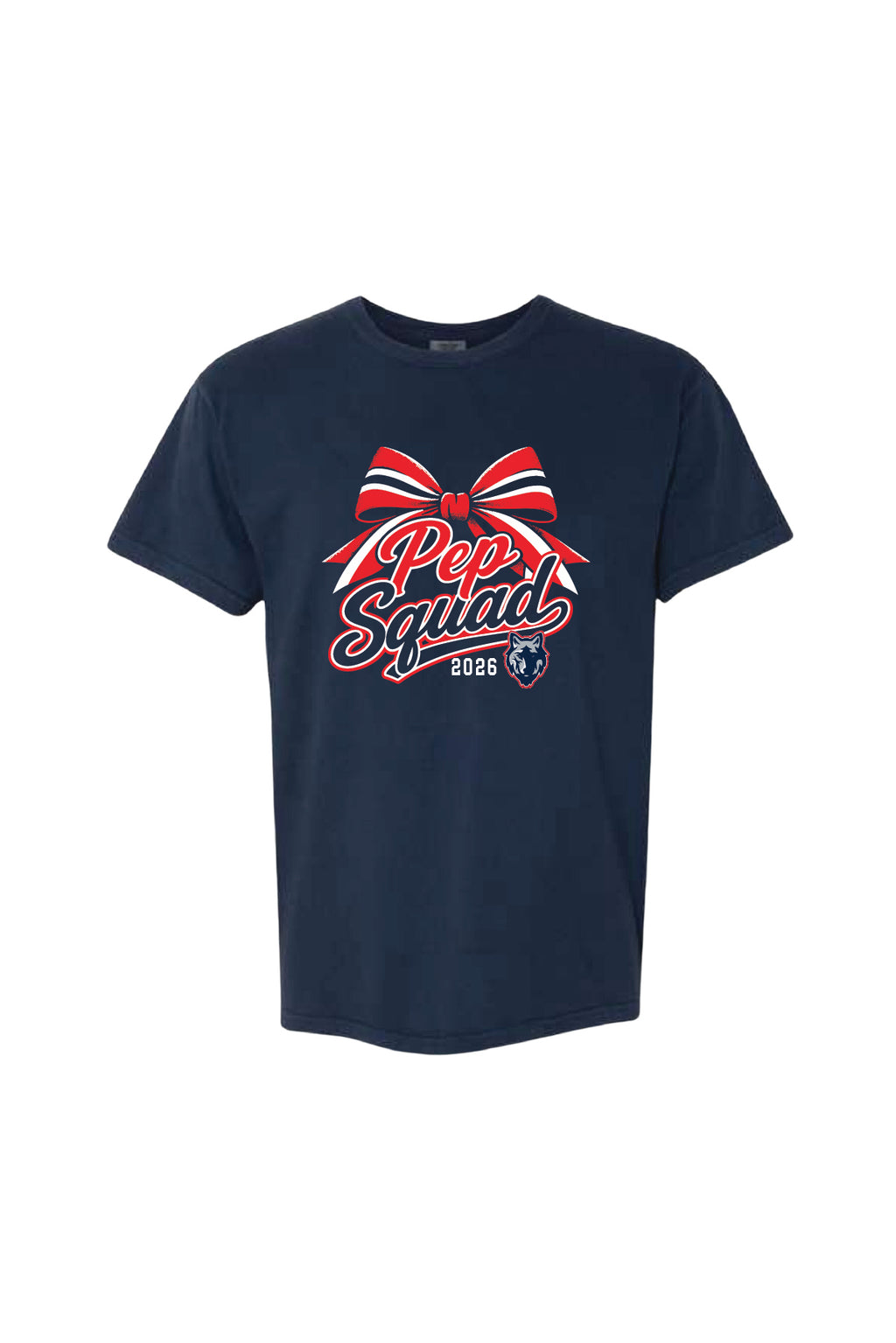 King High School Pep Squad Bow Tee