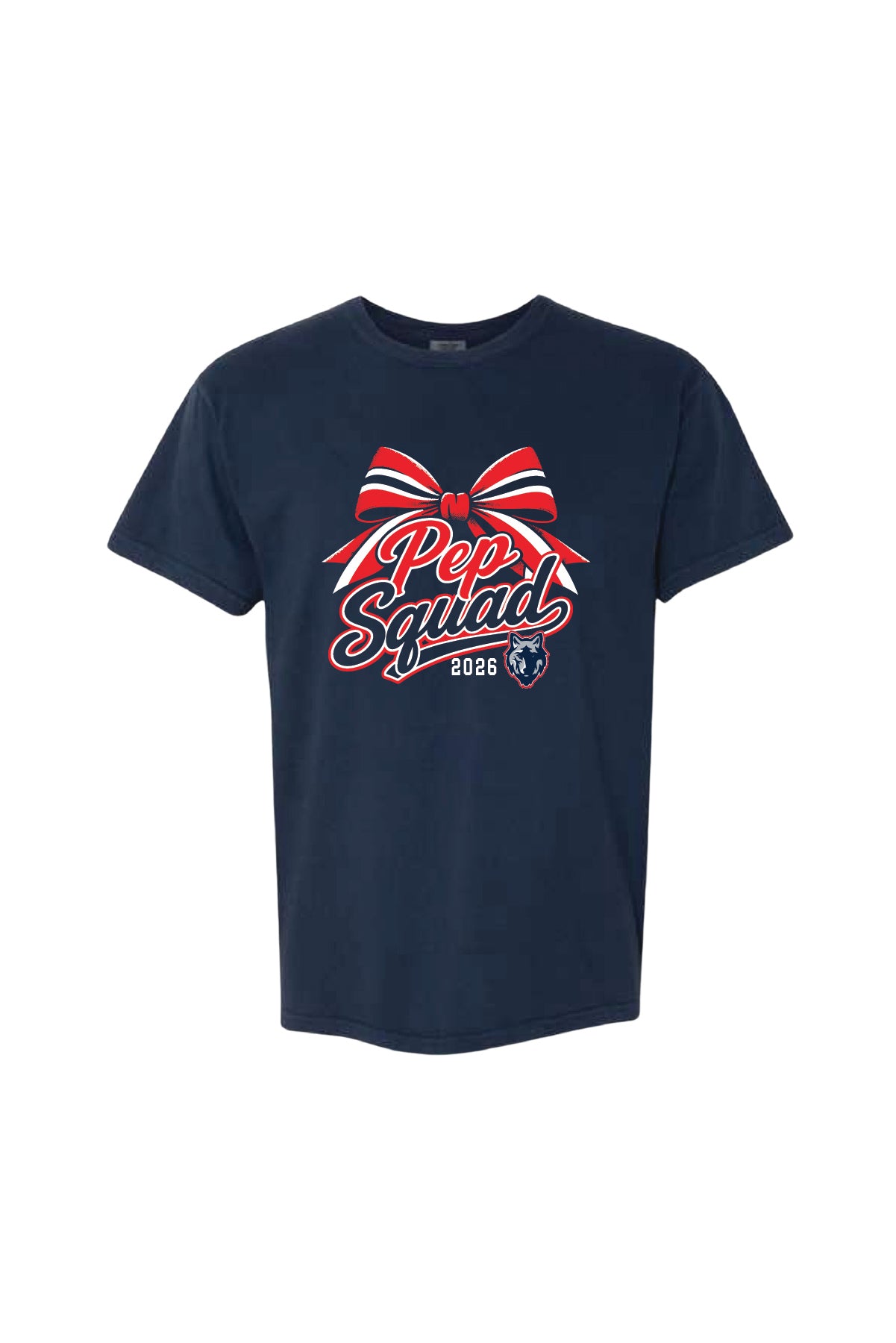 King High School Pep Squad Bow Tee