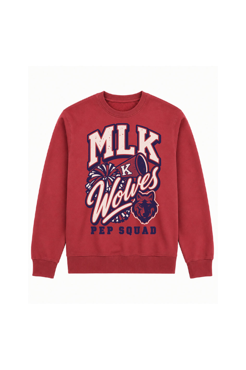 King High School MLK Vintage Hoodie