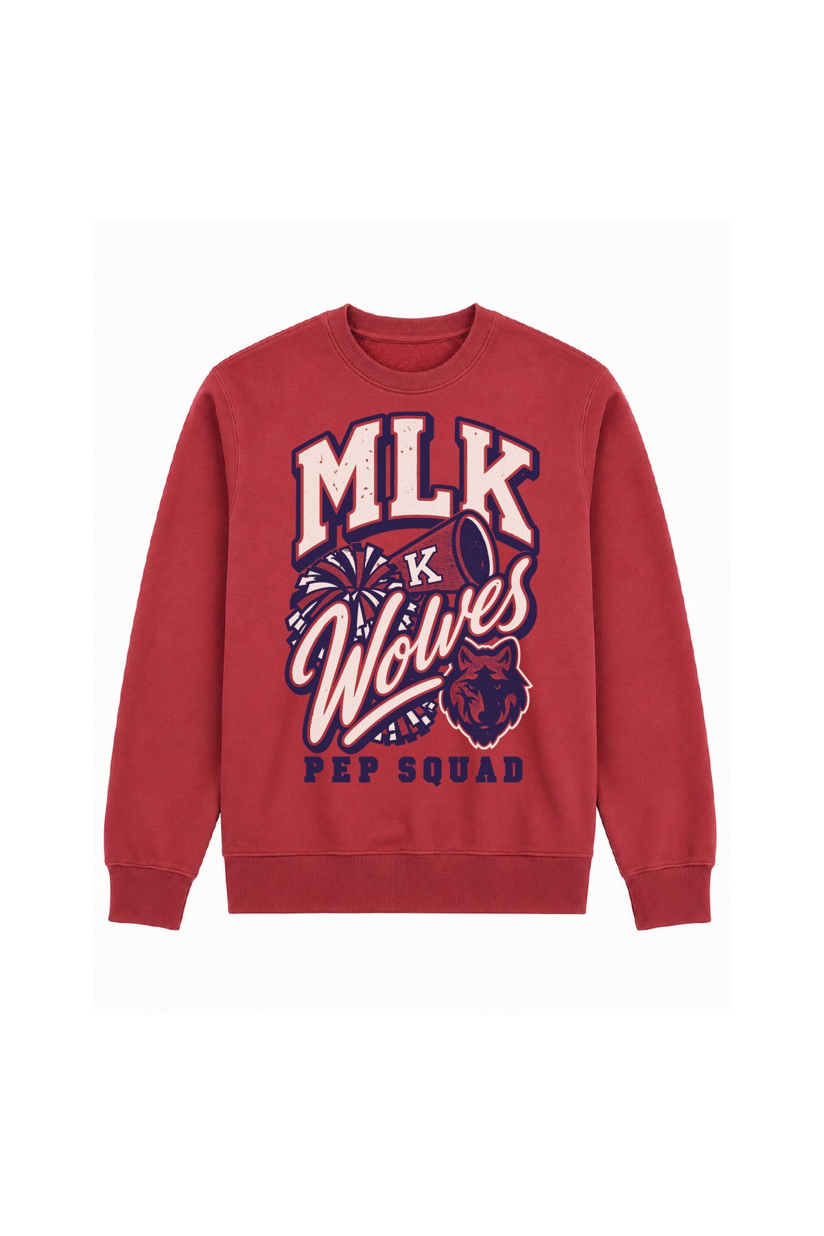 King High School MLK Vintage Hoodie