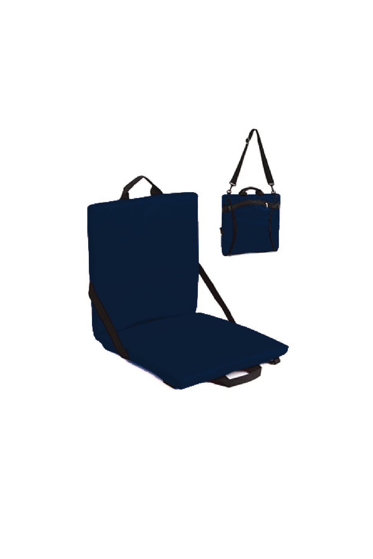 The Liberty Bags FT006 Folding Stadium Seat Navy